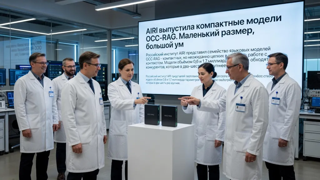 AIRI выпустила компактные модели OCC-RAG. Маленький размер, большой ум