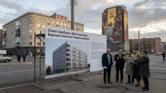 Совет одобрил «Достоевский». Барнаул получит новый квартал