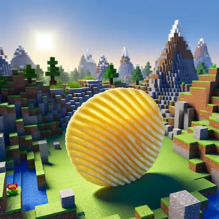 Принглс и Майнкрафт: Виртуальная и Реальная Встреча